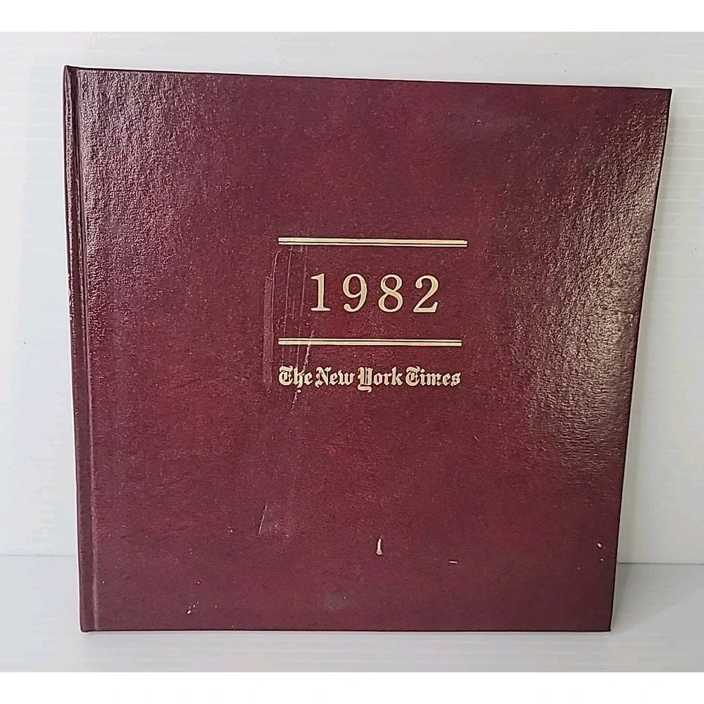 VTG RARE 1982 The New York Times Appointment Calendar Hardcover‎ Book Unused